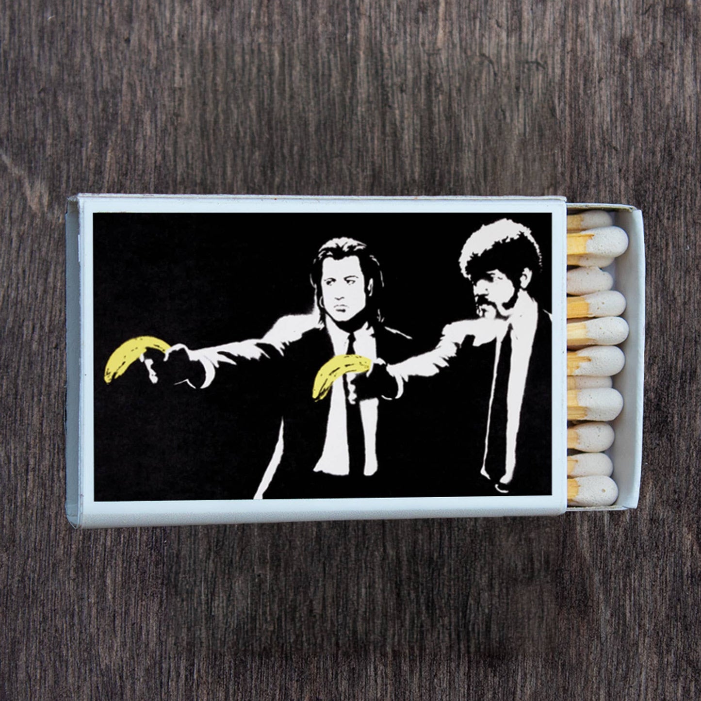Matches •Banksy Street Art •Home Decor for Candles & Incense