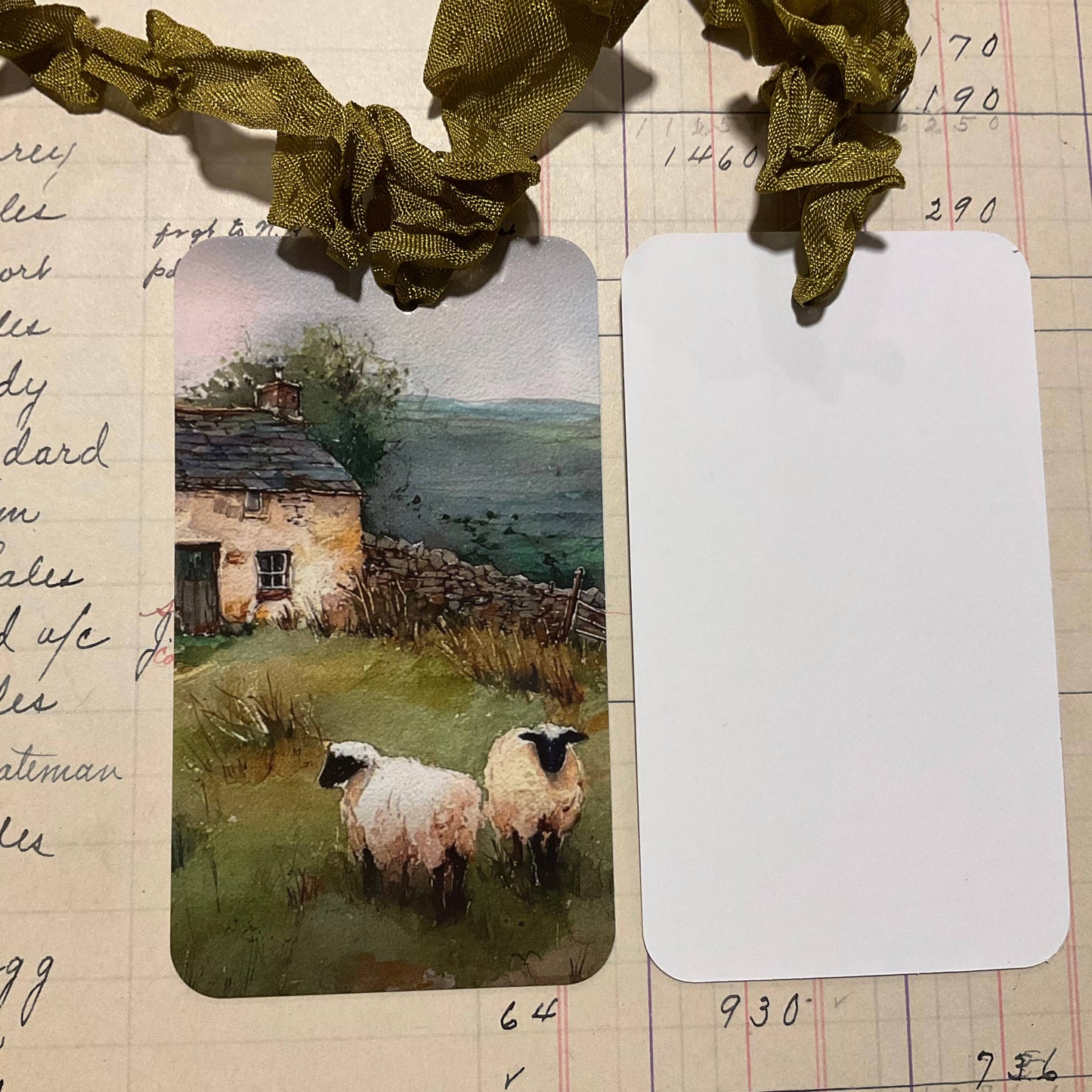Beautiful Gift Tags Green Sheep Farm