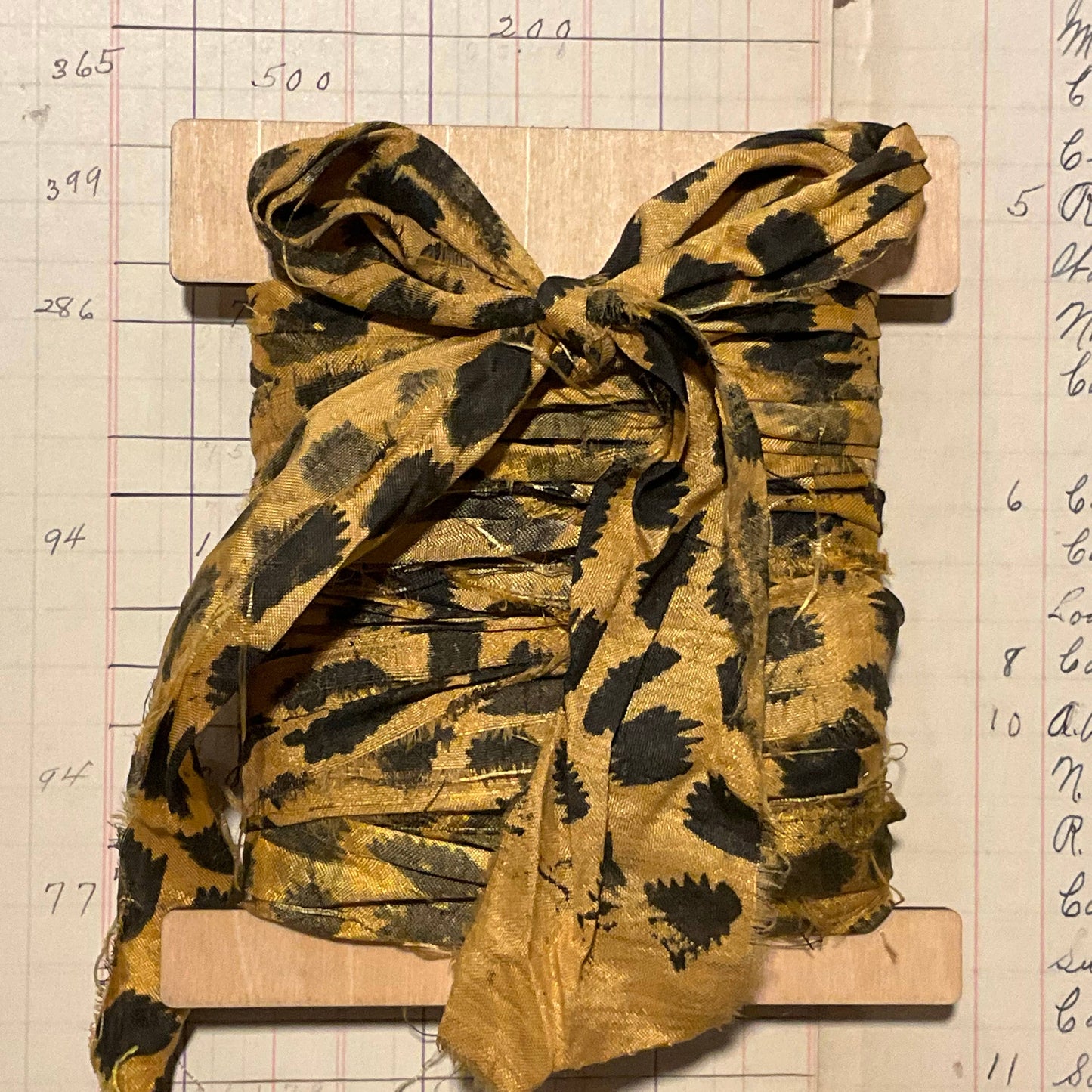 Gift Wrap Set - Gold Leopard Owl