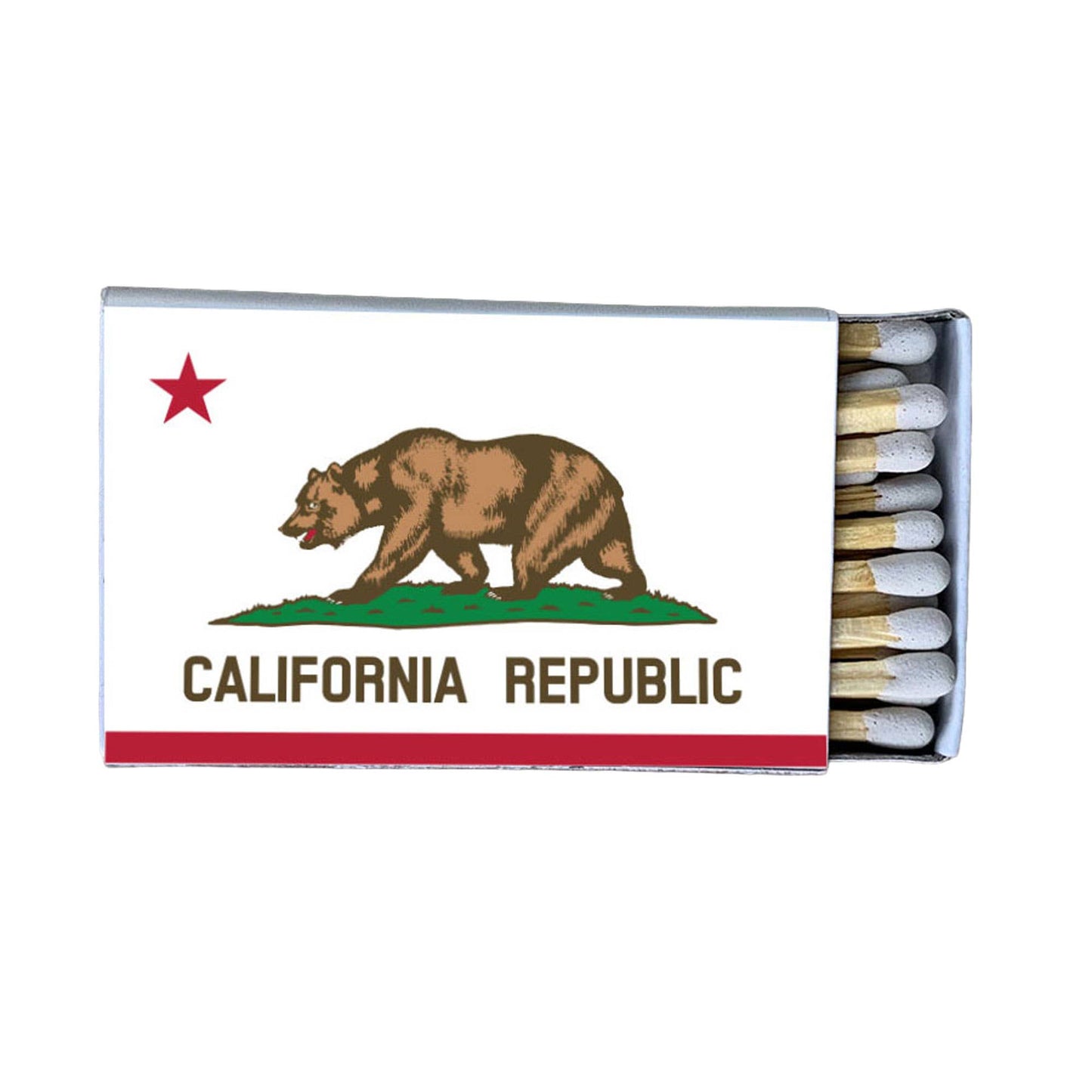 Matches • California Flag • Home Decor for Candles & Incense