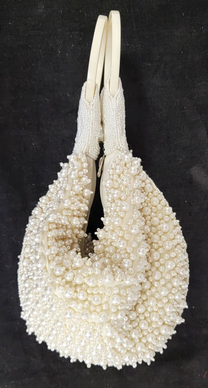BEADED WRISTLET PEARL - EPOQUE
