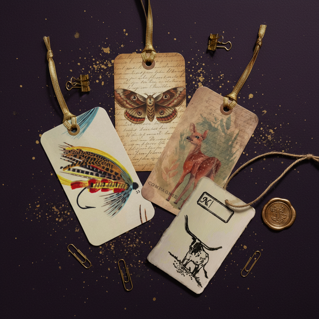 Gift Tags Collage