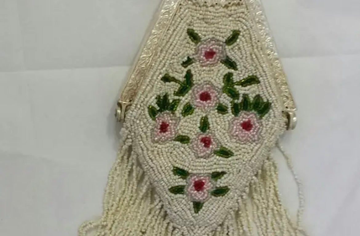 Hand Beaded New Vintage Luxury Crossbody Gallery Purse