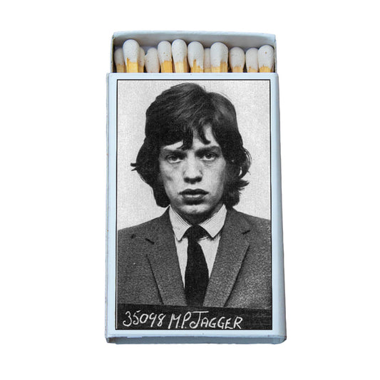 Matches • Celebrity Mug Shot • Home Decor for Candles