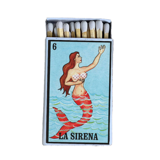 Matches • Loteria Sirena • Home Decor for Candles & Incense
