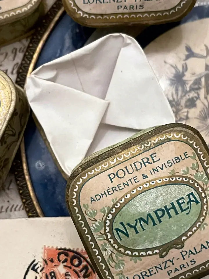 Original Antique French Nymphea Lorenzy-Palanca - Paris box