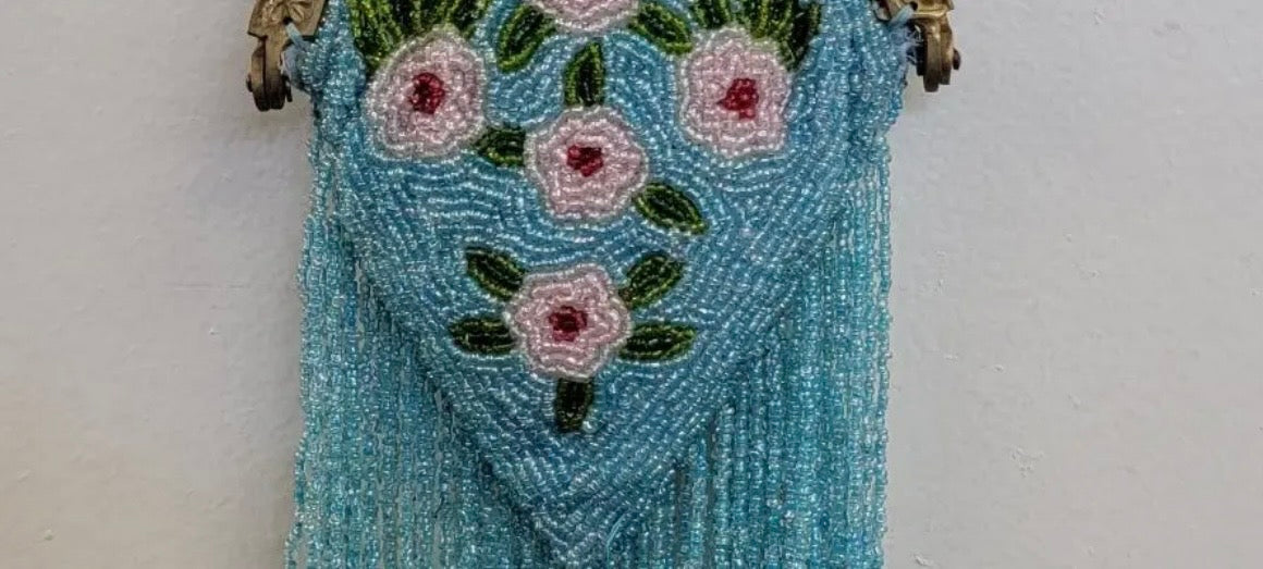Hand Beaded New Vintage Luxury Crossbody Gallery Purse