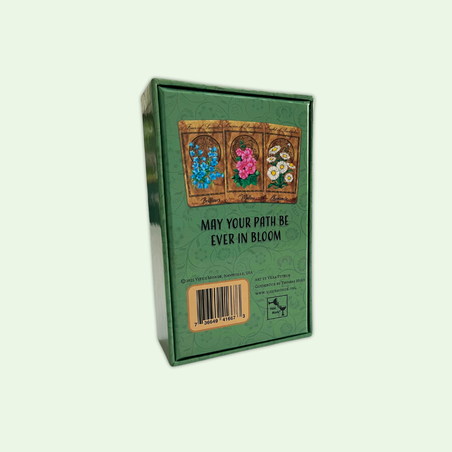 The Enchanted Flowers Tarot & Guide by Vera Petruk