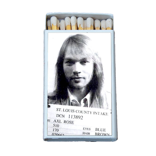 Matches • Celebrity Mug Shot • Home Decor for Candles