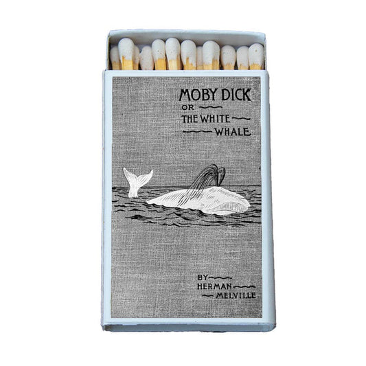 Matches • Moby Dick Melville • Home Decor for Candles