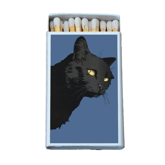 Matches • Black Cat • Home Decor for Candles and Incense