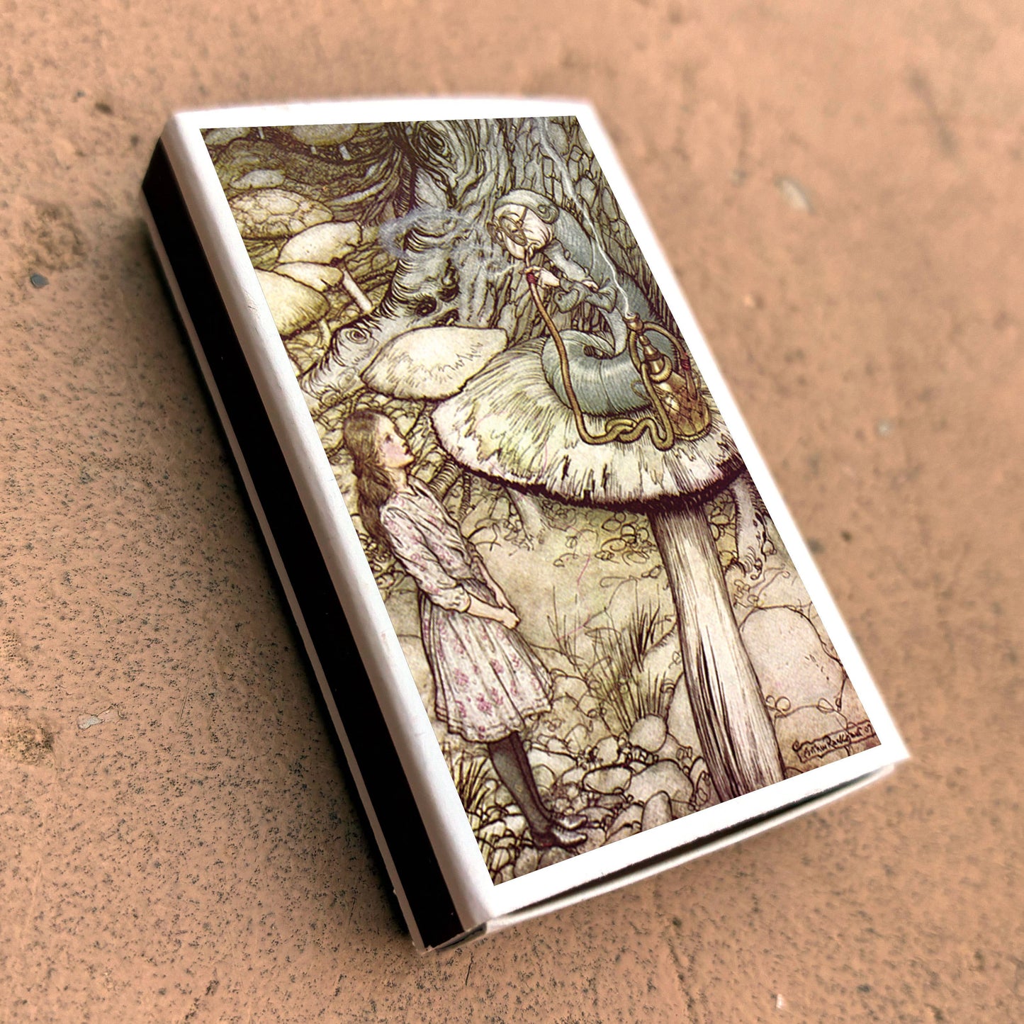 Matches • Alice and the Caterpillar Rackham • Home Decor