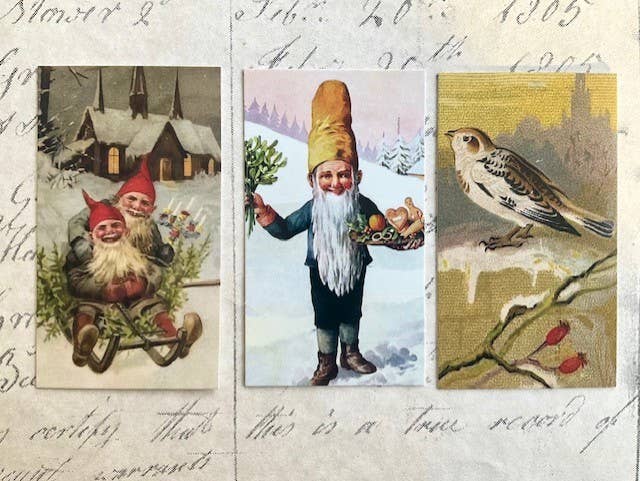 Ornament Gift Wrap Set - Yellow Bird
