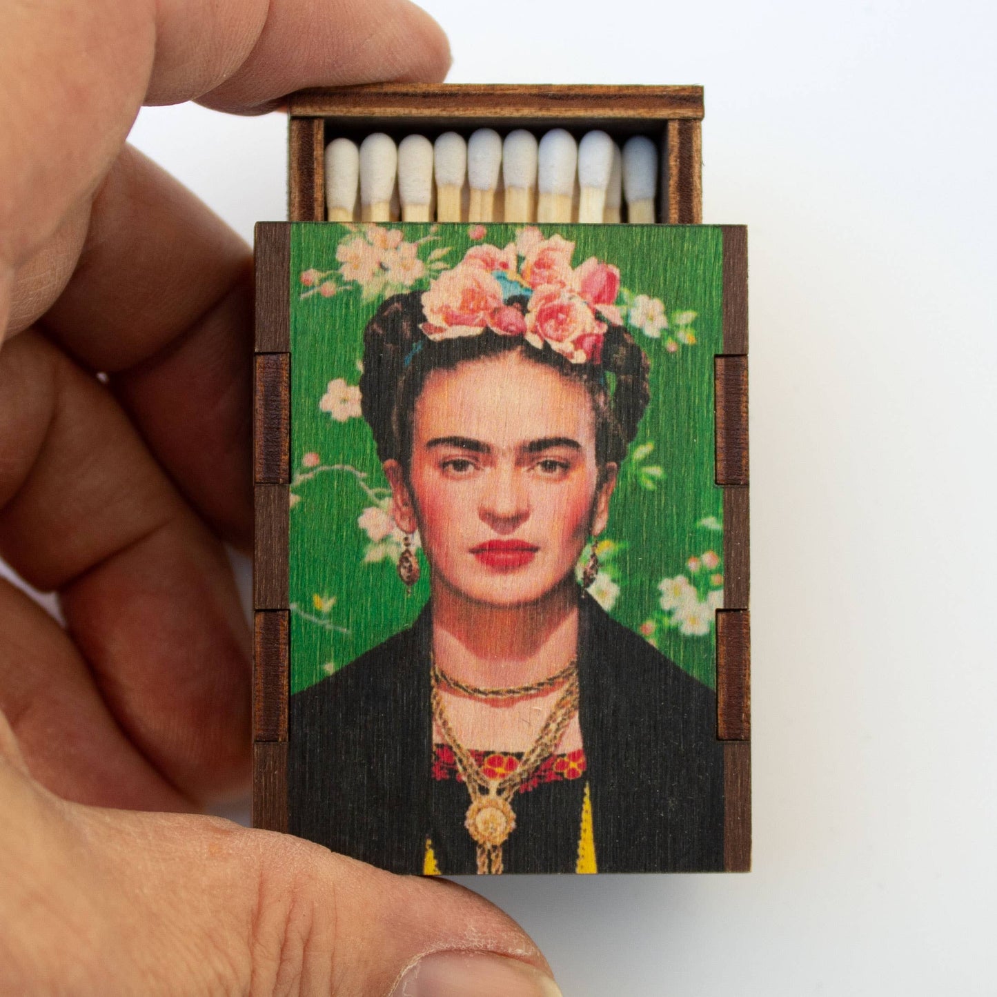 Matches • Frida Kahlo Wooden Matchbox • Home Decor