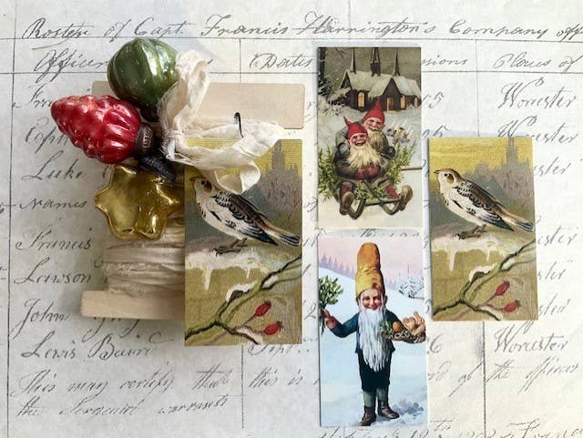 Ornament Gift Wrap Set - Yellow Bird