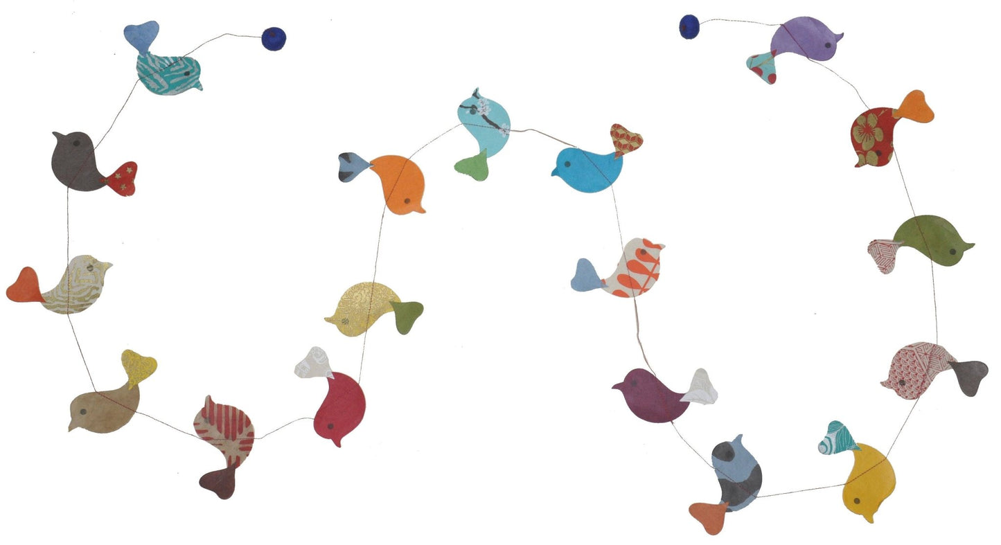 5ft Paper Garland, Bird - EPOQUE
