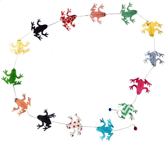 5ft Paper Garland, Frog - EPOQUE