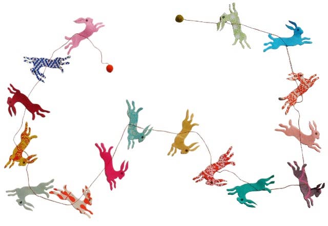 5ft Paper Garland, Rabbit - EPOQUE