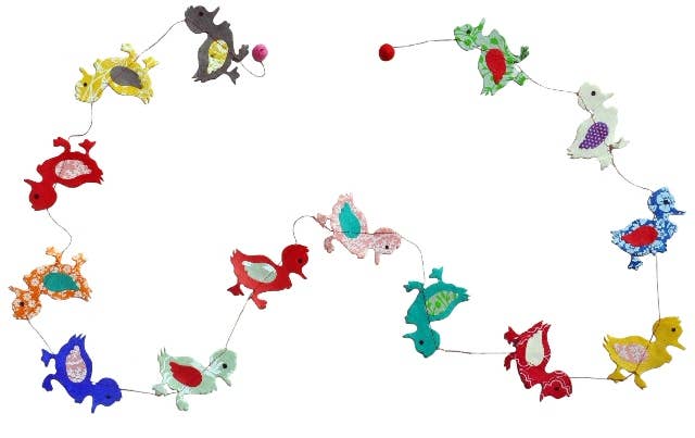 6 ft Farm animals paper garland - EPOQUE