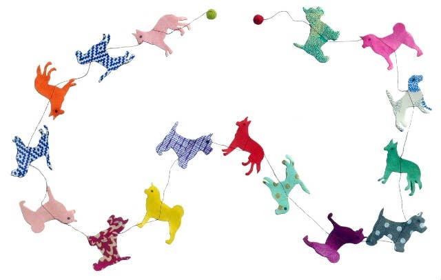 6 ft Farm animals paper garland - EPOQUE