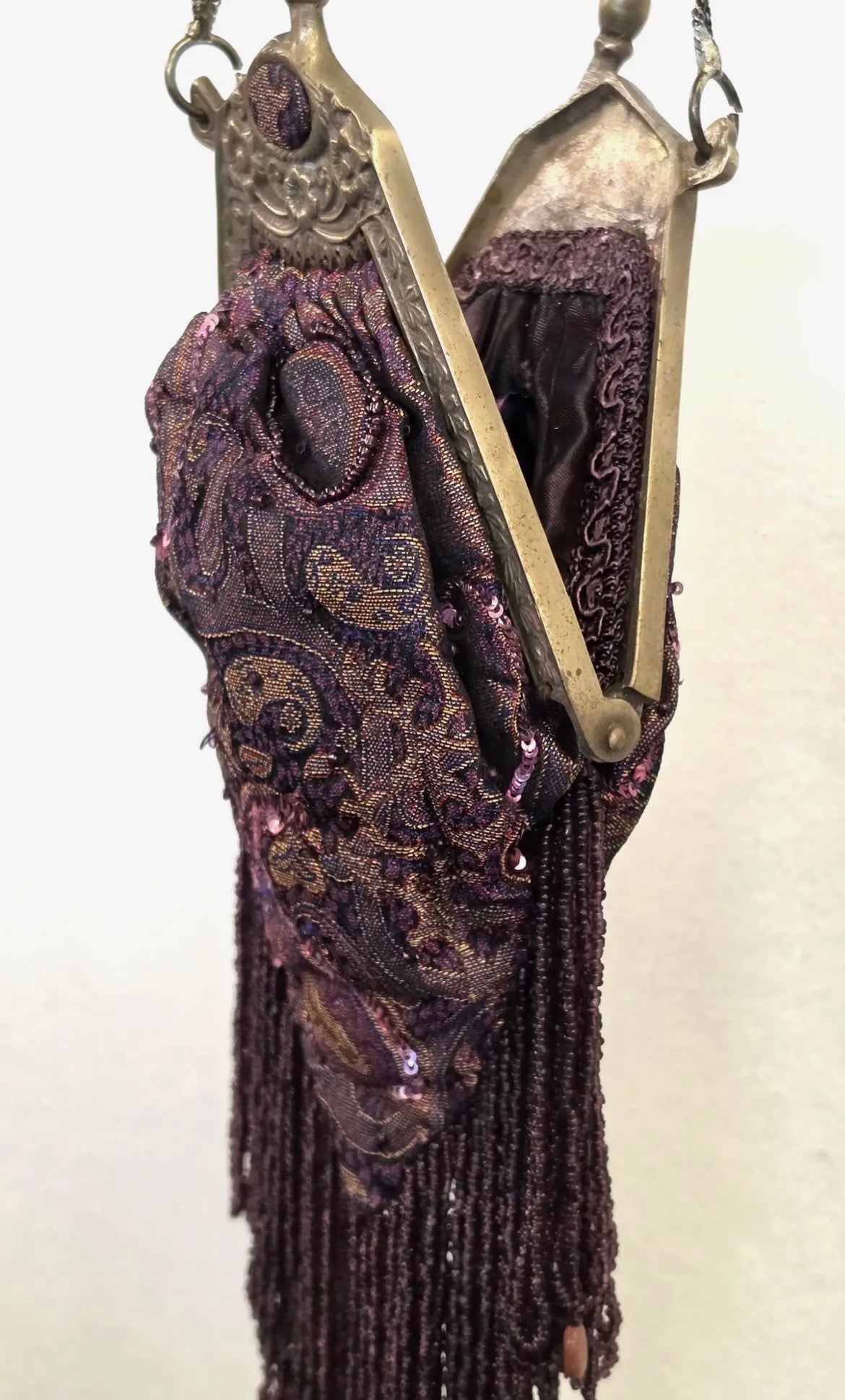 Hand Beaded New Vintage Luxury Crossbody Gallery Purse