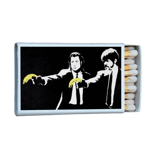Matches •Banksy Street Art •Home Decor for Candles & Incense