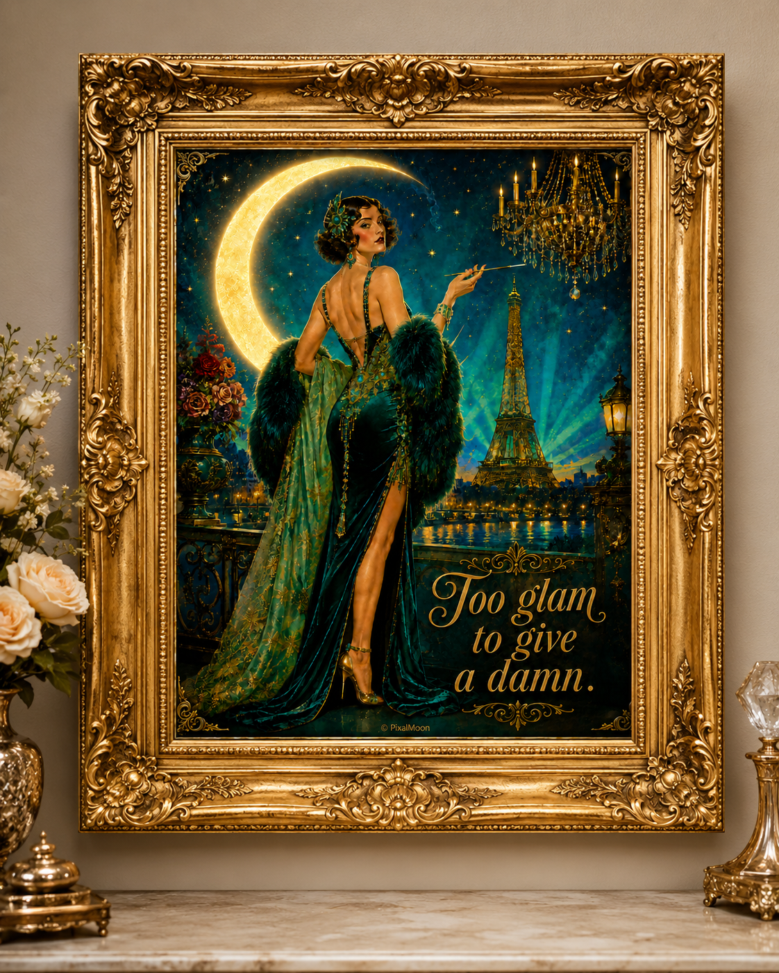 Too Glam to Give a Damn