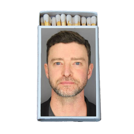 Matches • Celebrity Mug Shot • Home Decor for Candles