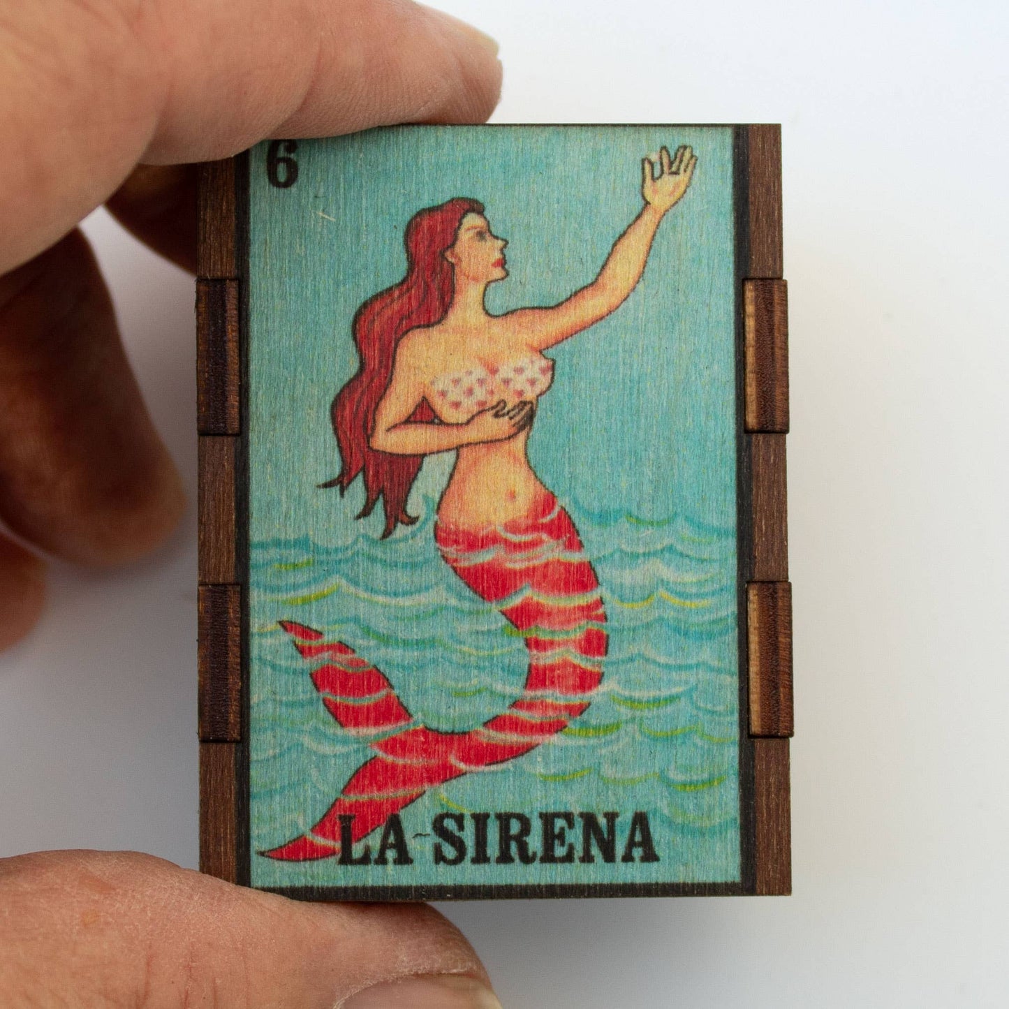 Matches • Loteria Sirena Wooden Matchboxes - Home Decor