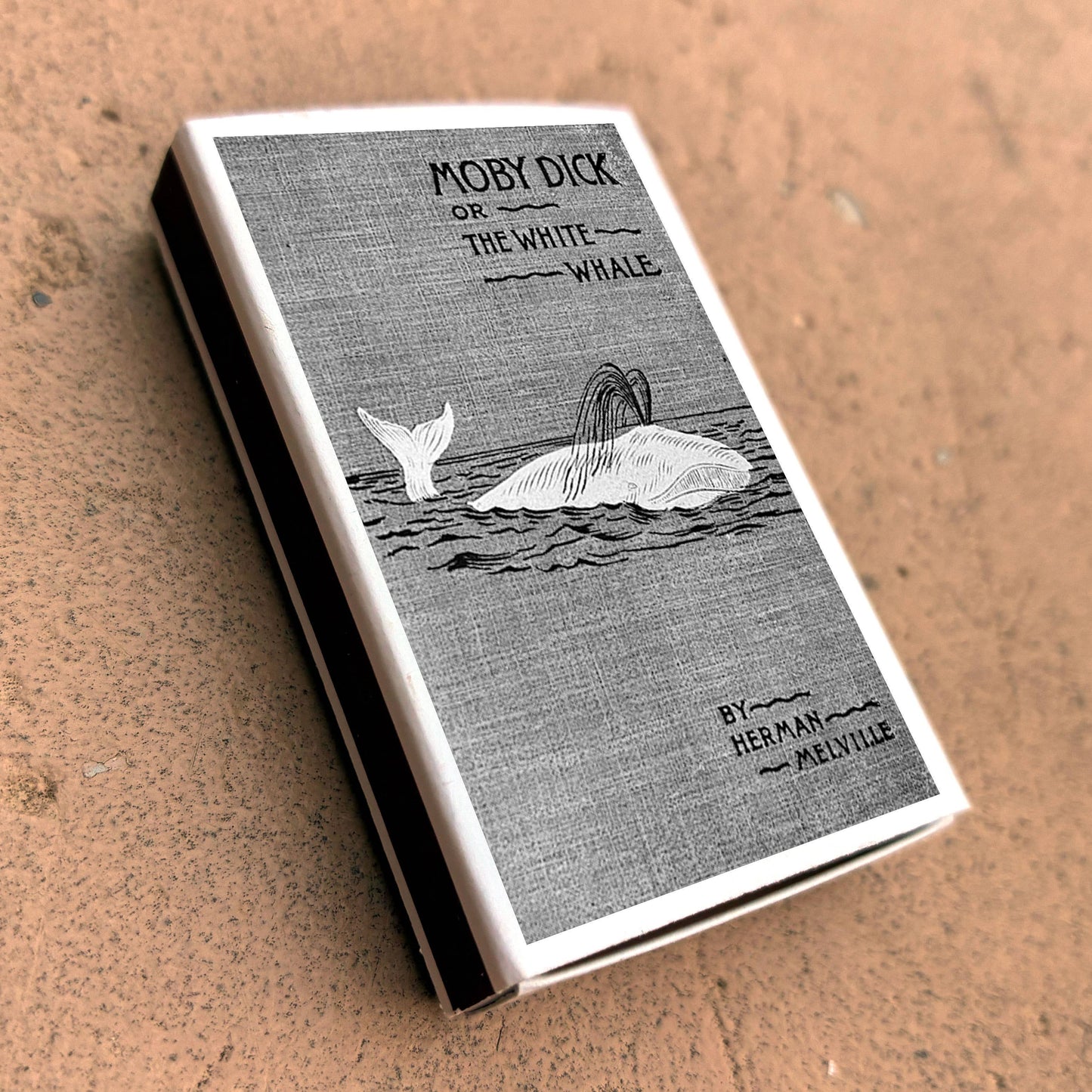 Matches • Moby Dick Melville • Home Decor for Candles