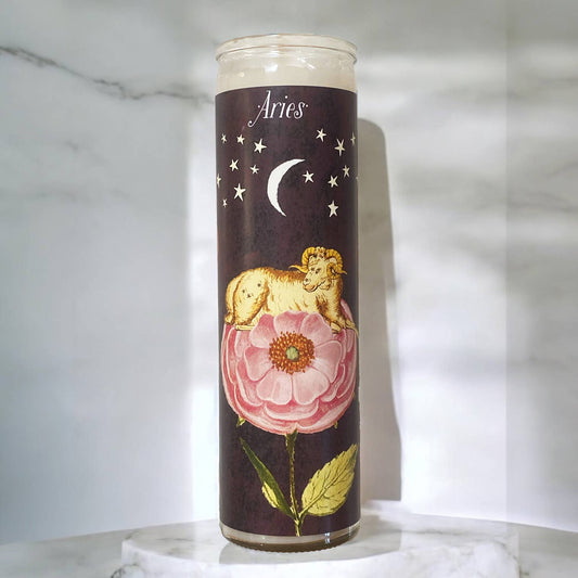 "Aries" Zodiac Soy Ritual Candle - EPOQUE