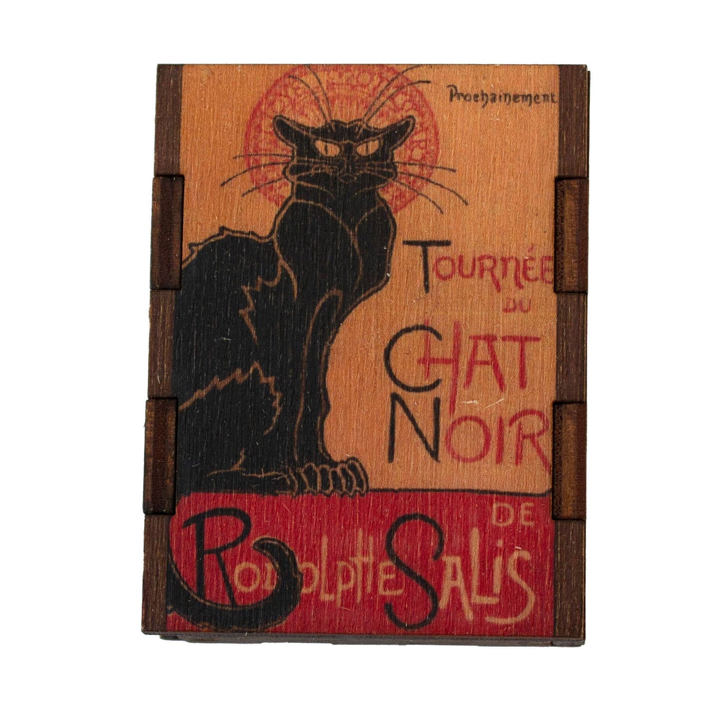 Matches • Cat Noir Wooden Matchboxes • Candle Accessory