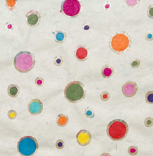 Batik Multi circles, cream - EPOQUE