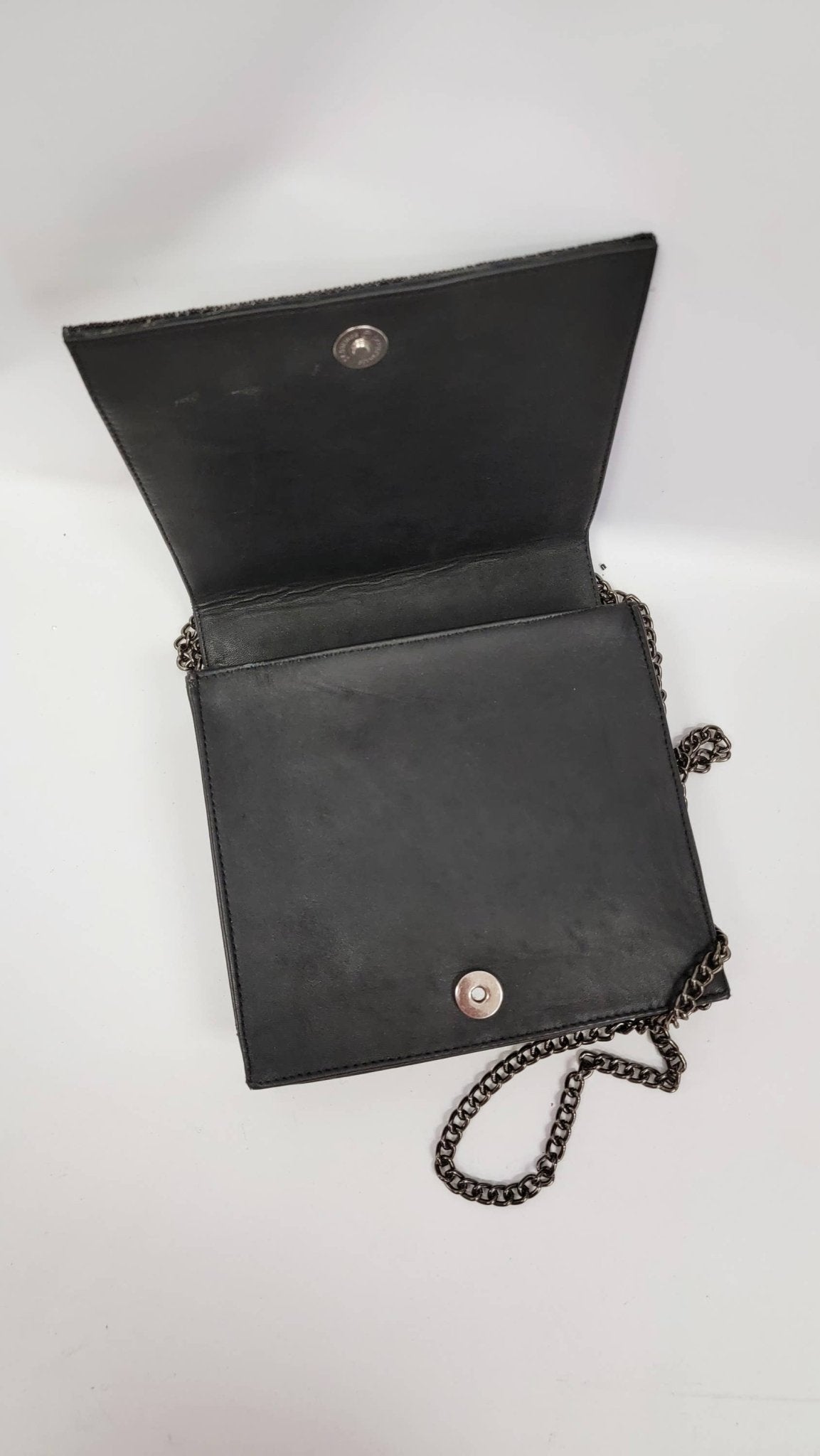 BEADED LEATHER Tigress beaded bag - EPOQUE