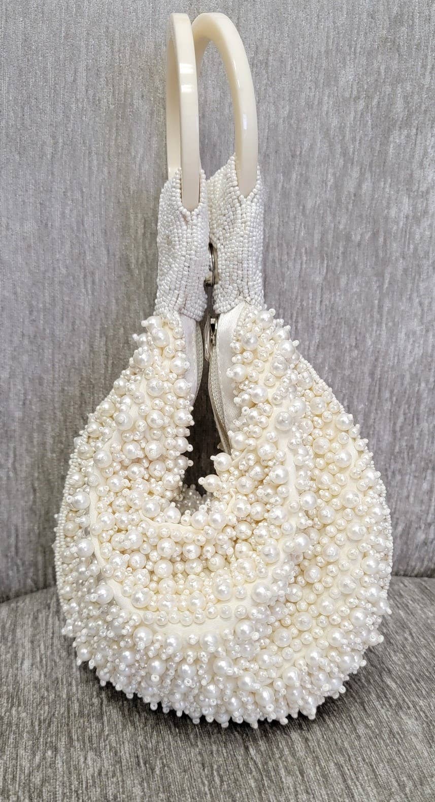 BEADED WRISTLET PEARL - EPOQUE