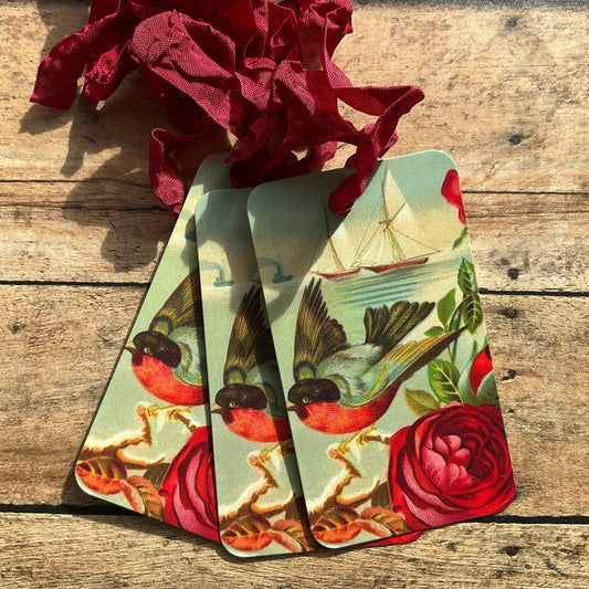 Beautiful Gift Tags Sea View Rose -  Single or pkg/3 - EPOQUE