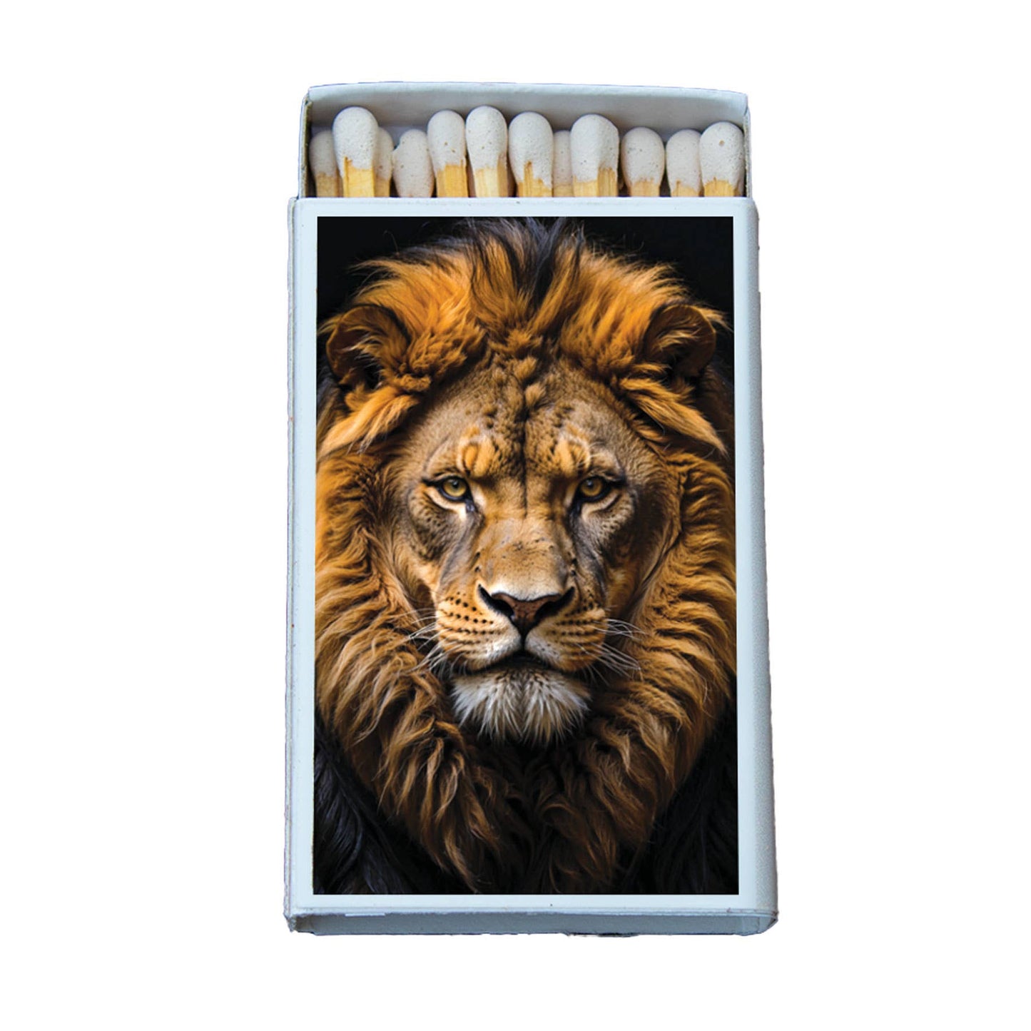 Matches • Lion Matchbox • Home Decor for Candles and Incense