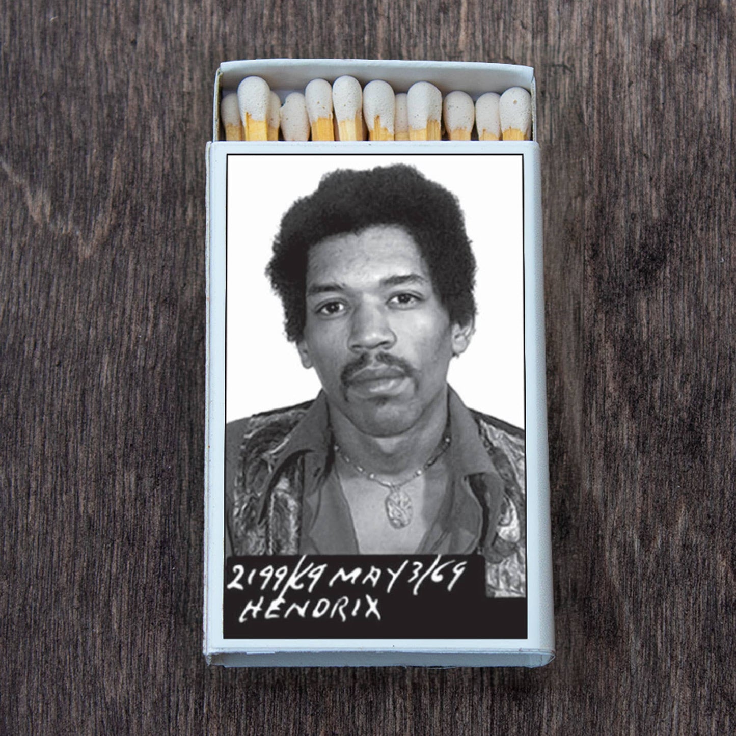 Matches • Celebrity Mug Shot • Home Decor for Candles