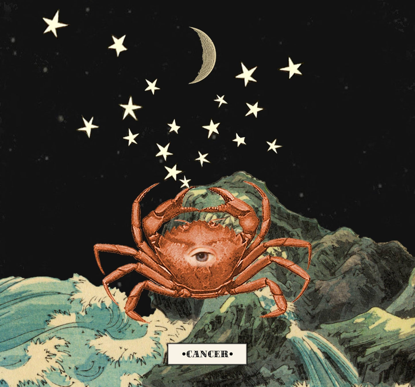 "Cancer" Zodiac Soy Ritual Candle - EPOQUE