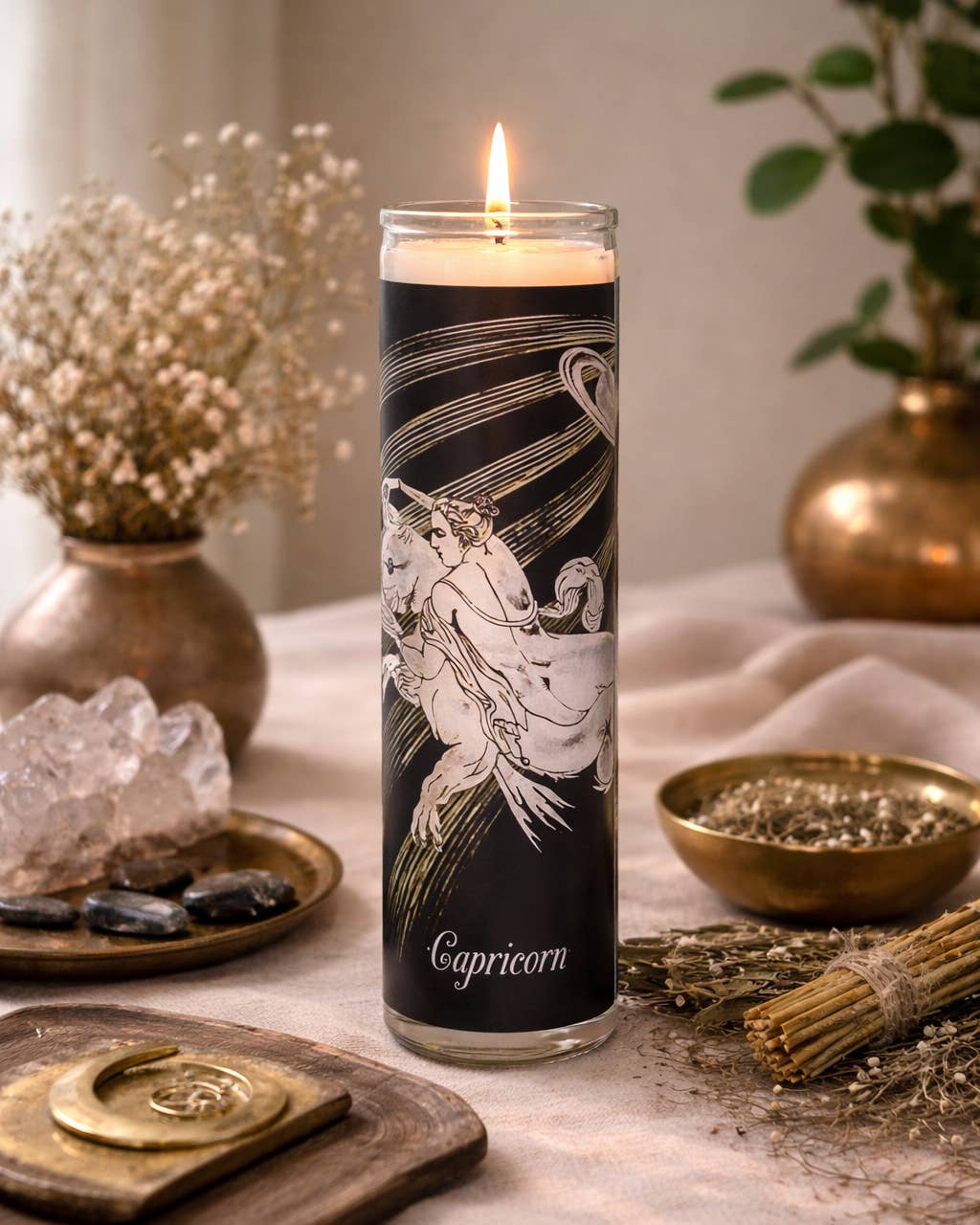 "Capricorn" Zodiac Soy Ritual Candle - EPOQUE