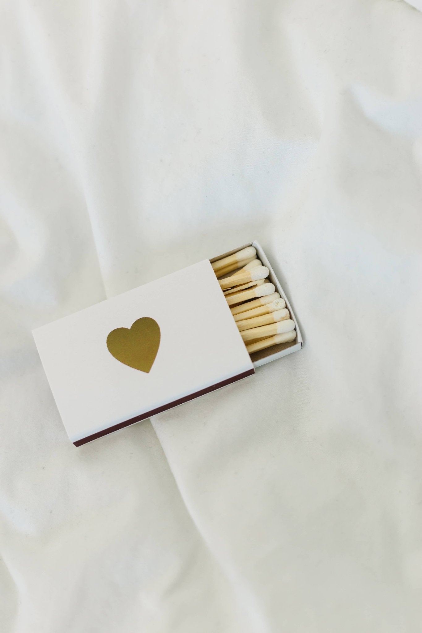 Classic Heart Matchbox | Be Mine Matches | Love Candle Gift - EPOQUE