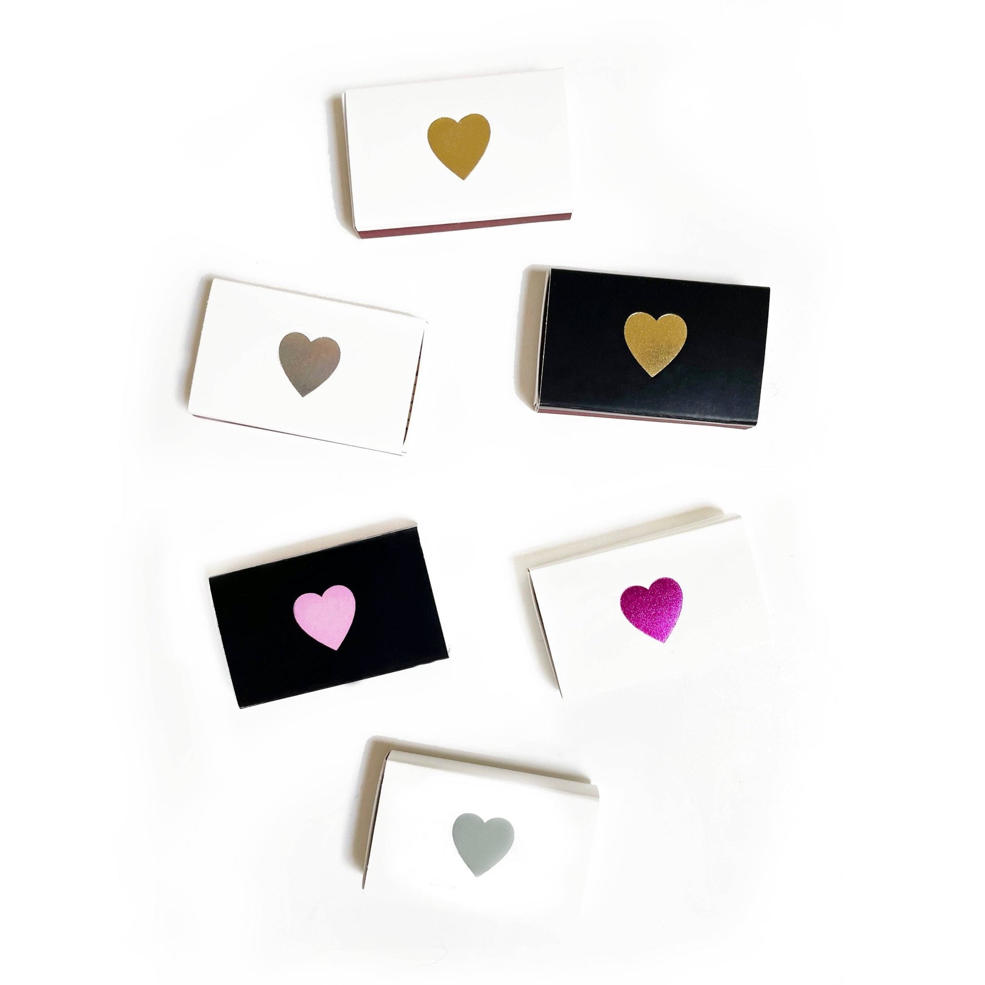 Classic Heart Matchbox | Be Mine Matches | Love Candle Gift - EPOQUE