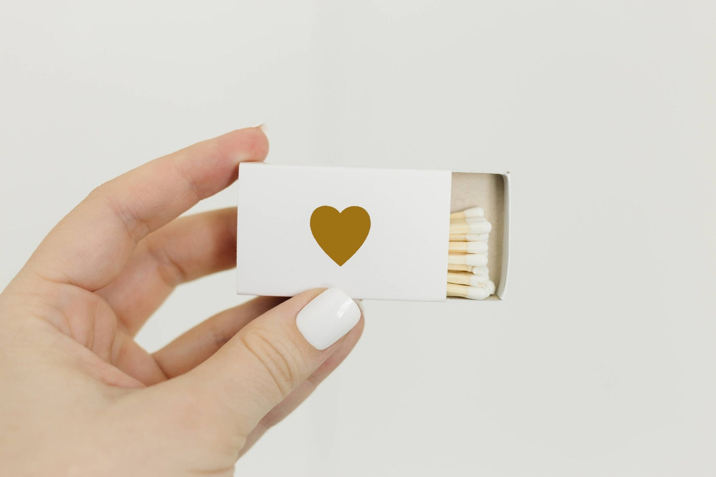 Classic Heart Matchbox | Be Mine Matches | Love Candle Gift - EPOQUE