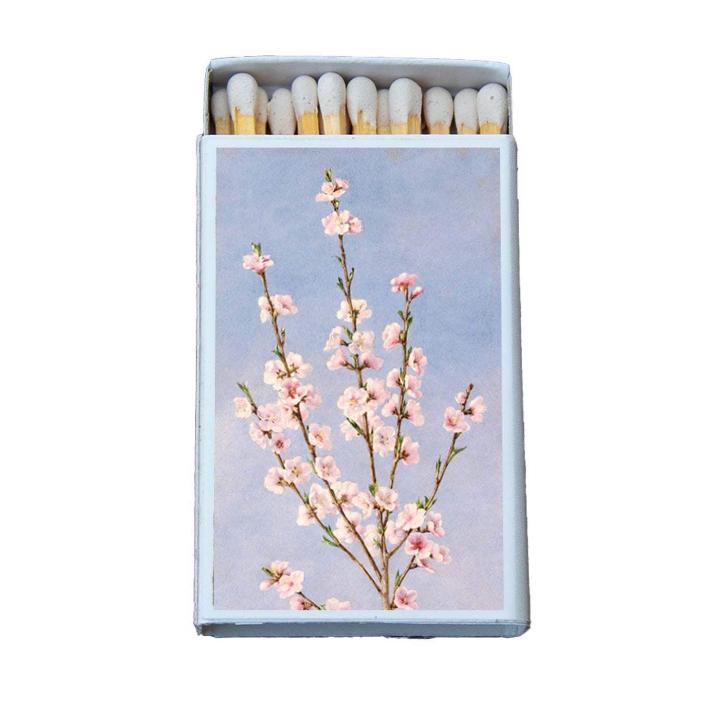Matches • Peach Blossom Flowers • Home Decor for Candles