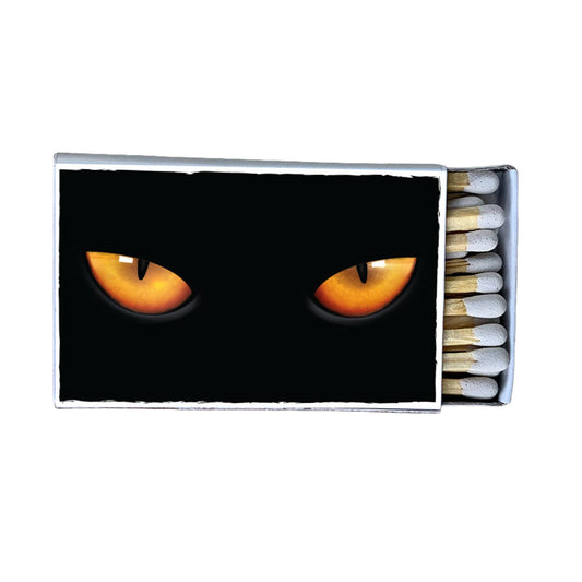 Matches • Black Cat Eyes• Home Decor for Candles and Incense