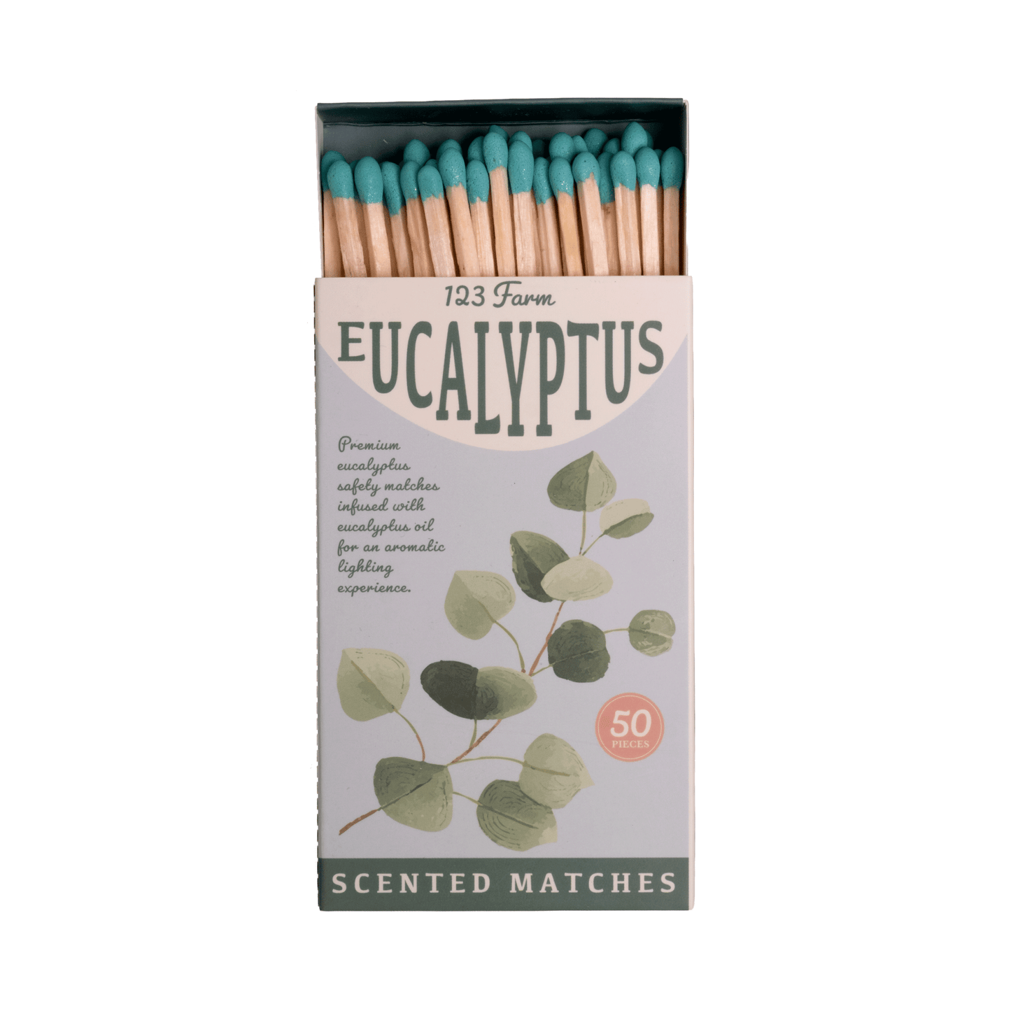 Eucalyptus Scented Matches, Long (3.78") - EPOQUE