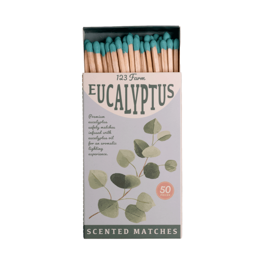 Eucalyptus Scented Matches, Long (3.78") - EPOQUE