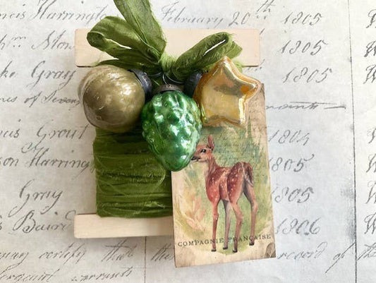 Ornament Gift Wrap Set - Deer