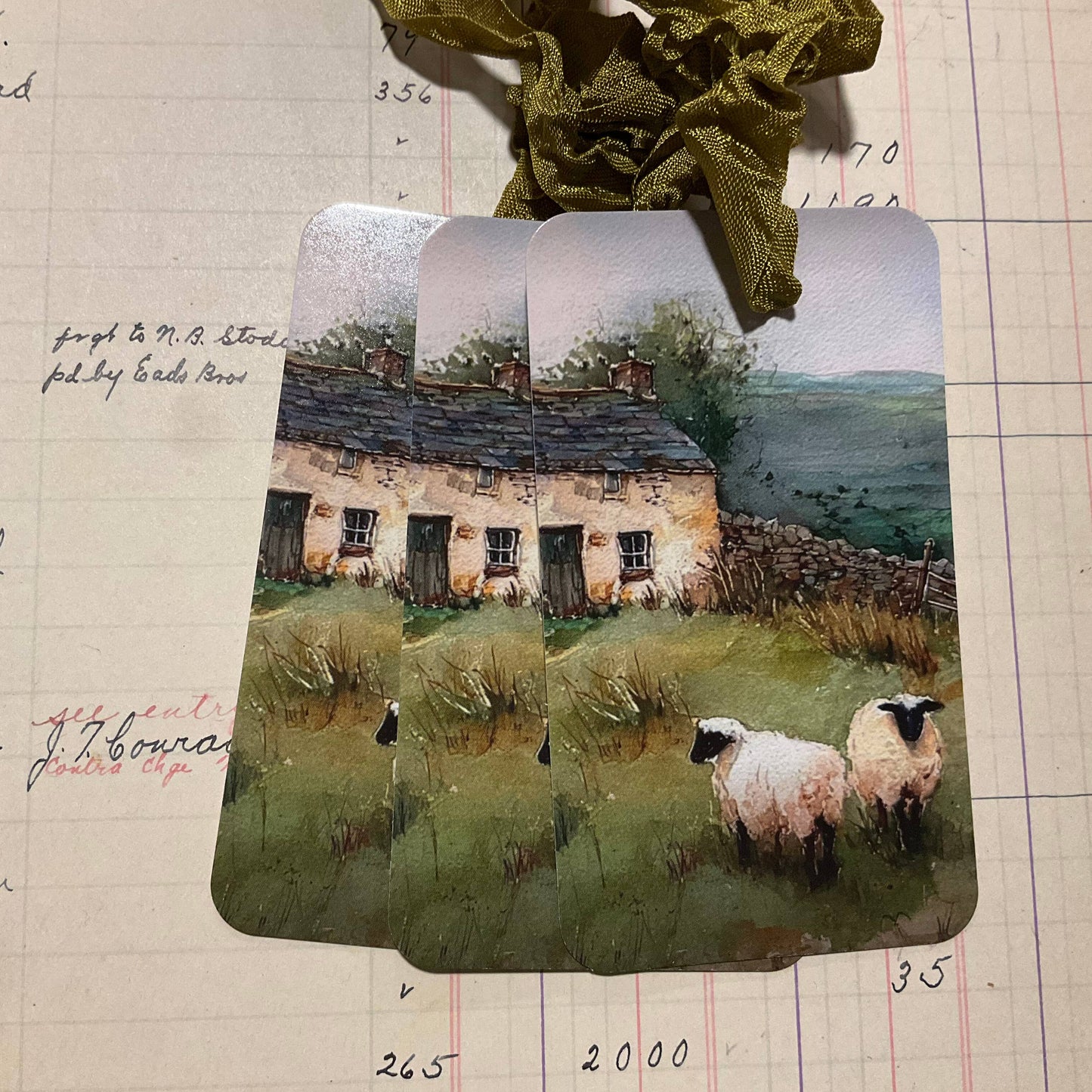 Beautiful Gift Tags Green Sheep Farm