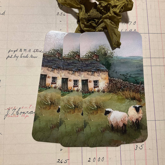 Beautiful Gift Tags Green Sheep Farm